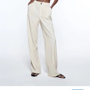 Zara Cream Trousers